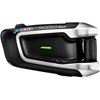 CARDO PTB00001 packtalk Bold Sistema de Entretenimiento y comunicación para Motocicletas con operación de Voz Natural…